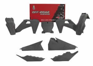 Kit plastique Gris Quantum 6 pièces pour Gas Gas MC125/250/250F/350F/450F (2021-2023) – R’Tech