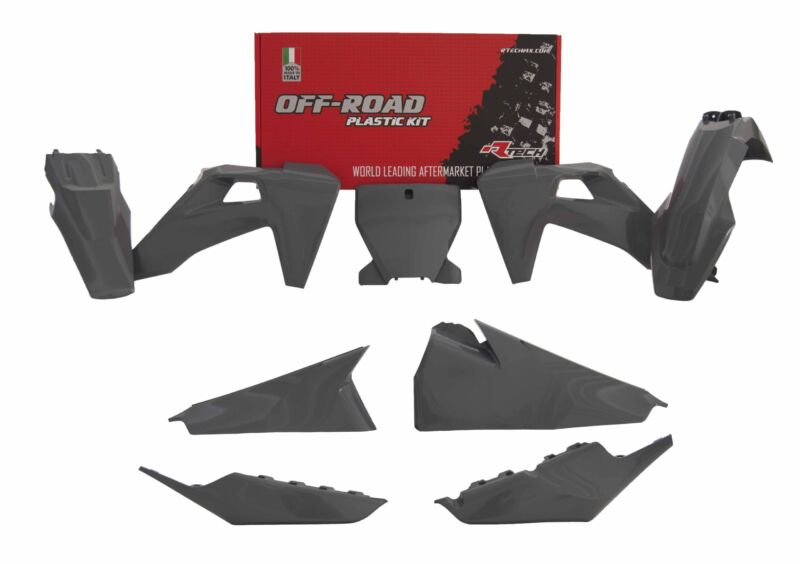 Kit plastique Gris Quantum 6 pièces pour Gas Gas MC125/250/250F/350F/450F (2021-2023) – R’Tech
