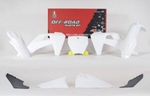 Kit plastique moto Husqvarna TC FC FS 125 à 450 – 2019 à 2022 – R’Tech – 6 pièces