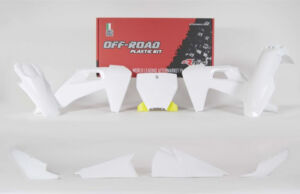 Kit plastique Husqvarna FC 250 / 350 / 450 – 2019 à 2022 – R'Tech – 5 pièces – Jaune