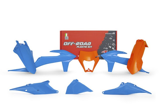 Kit plastique carénage KTM EXC/EXCF/XC-W/XCF-W 150–500 2020–2023 – R’Tech