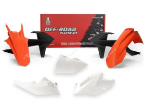 Kit plastique 5 pièces KTM EXC EXCF XC-W 125 à 500 (2017-2018) – R’Tech RKITKTMOEM418