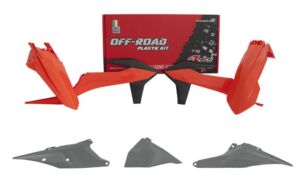 Kit plastique KTM EXC – carénage 5 pièces – R’Tech RKITKTMOEM421