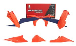 Kit carénage plastique KTM EXC – R’Tech RKITKTMOEM423 – 6 pièces