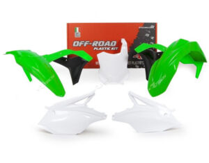 Kit plastique pour Kawasaki KX250 F KX250Y 2017 2018 2019 2020 – R'Tech – Couleur d’origine