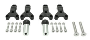 Kit de montage protège-mains pour BMW F700/F750/F800/F850 GS (2007–2023) – Guidon 22-28 mm – R’Tech HP3