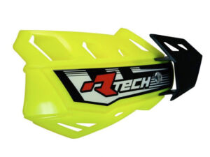 Protège-mains motocross FLX R'Tech RKITPMFLGF00 – Plastique injecté résistant UV