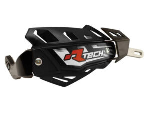 Protège-mains tout-terrain moto – Polypropylène noir – R’Tech RKITPMFMNR00