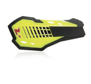 Protege-mains motocross/enduro – Jaune fluo – R’Tech RKITPMHP2GF0