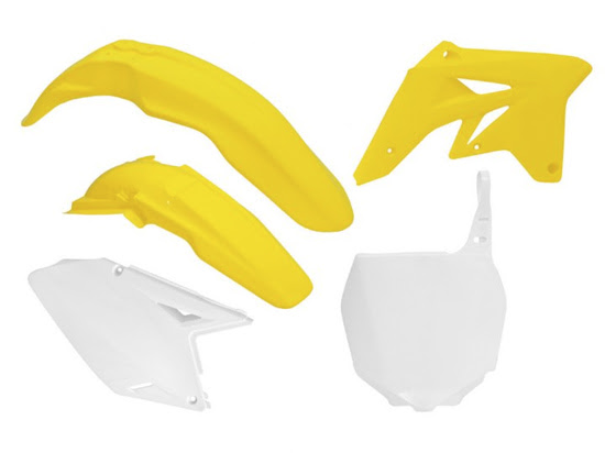 Kit plastique Suzuki RM-Z 250 RJ41A 2007–2009 – R’Tech