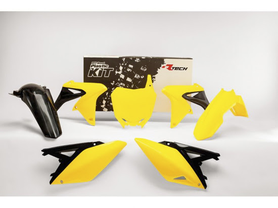 Kit plastique Suzuki RM-Z 250 (2010 à 2018) – R’Tech – Carénage origine complet