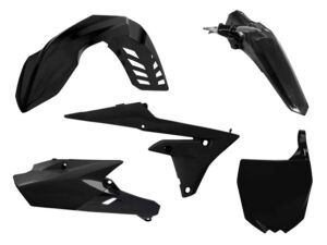 Kit plastique Yamaha WR250 F 2GB – 2015 à 2019 – R’Tech noir