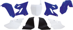 Kit plastique Yamaha YZ125 YZ250 (2002–2021) – R’Tech – Carénage origine polypropylène