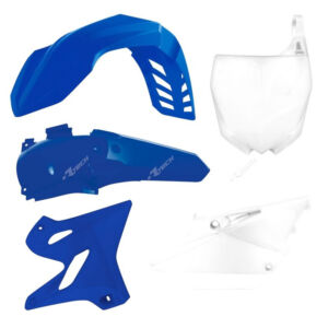Kit plastique Yamaha YZ125 YZ250 (2015-2021) – R’Tech – Bleu et Blanc
