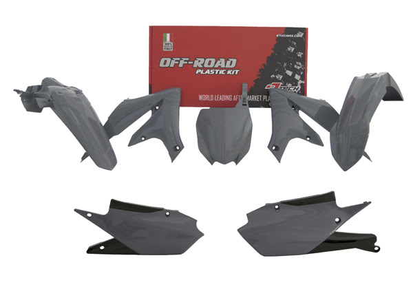 Kit plastique Yamaha YZ250F / YZ450F 2018-2023 – Gris quantum – R’Tech