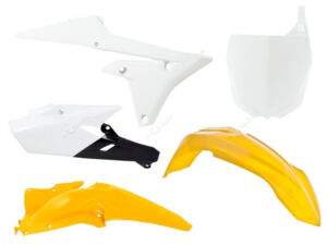 Kit plastique Yamaha YZ250 F CG23C / YZ450 F CJ15C 2014-2018 – R’Tech – Jaune YZ