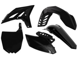 Kit plastique Yamaha YZ250 F 2010-2013 – R’Tech CG23C – 5 pièces noir