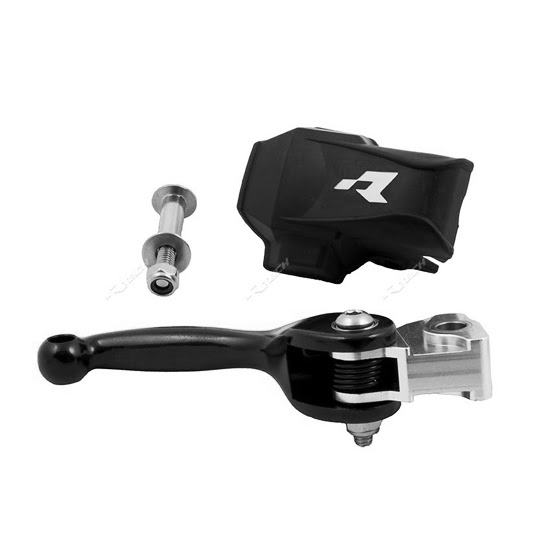 Levier de Frein Moto en Aluminium Forgé – Compatible origine – Incassable – R’Tech RLEV11051BNR