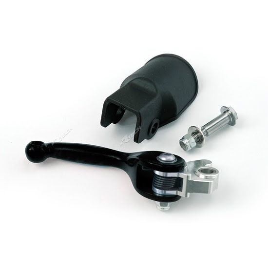 Levier de frein moto aluminium forgé repliable – R’Tech RLEV31061FNR – Remplacement OEM
