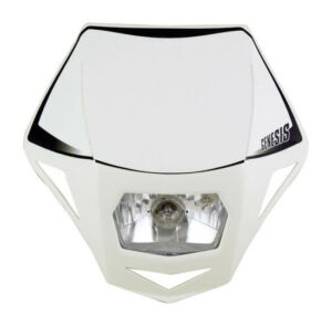 Plaque phare moto – R’Tech RMASKBN00006 – Polypropylène résistant – Couleur UV – Compatible tout-terrain