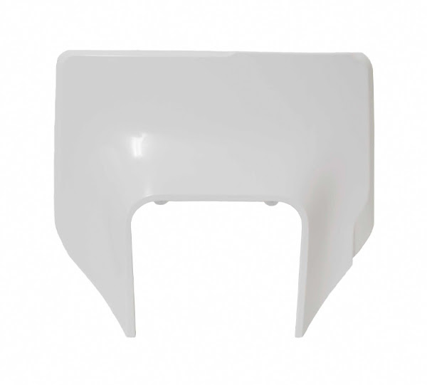 Plaque phare Husqvarna FE/TE 250 350 450 501 150i 250i 300i (2020-2023) – Blanc – R’Tech