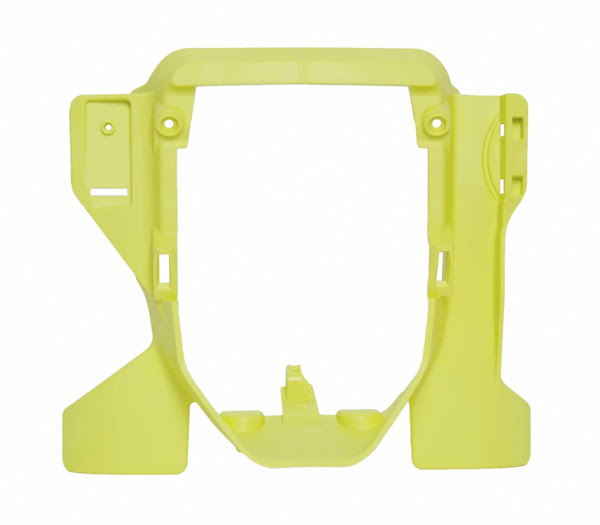 Support plaque phare Husqvarna FE/TE 250 350 450 501 (2020–2023) – Jaune – R’Tech