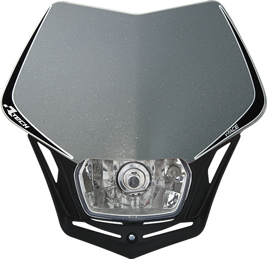 Plaque phare motocross V-face R’Tech RMASKSINR008 – Plastique résistant adaptable