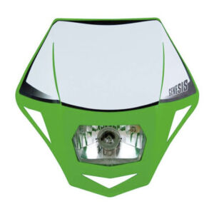 Plaque phare moto off-road – Compatibilité enduro/cross – R’Tech Genesis RMASKVE00006