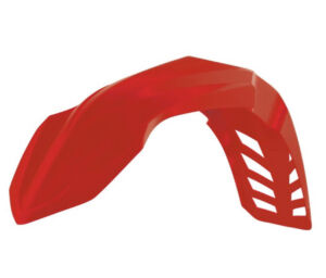 Garde-boue avant universel moto rouge – R’Tech RPAYZFRS9910