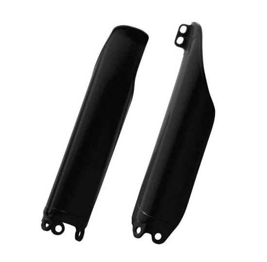 Protège-fourche noir Honda CR / CRF – Gas Gas EC200 / EC250 / EC300 (1990-2018) – R’Tech