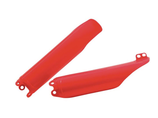 Protège-fourche rouge – Honda / Gas Gas EC200 Hobby EC, CR125R, CRF450R (1990-2018) – R’Tech