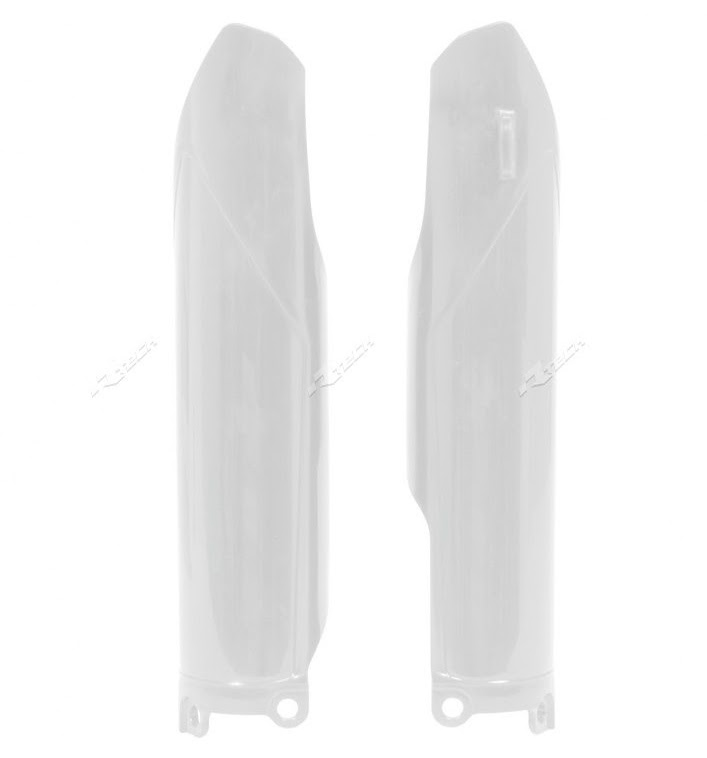 Protège fourche Kawasaki KX250 F/KX450 F 2016-2023 – Blanc – R’Tech