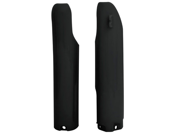 Protège-fourche Yamaha WR250 F / WR450 F / YZ125-250-450 2005-2019 – R'Tech Polypropylène Noir