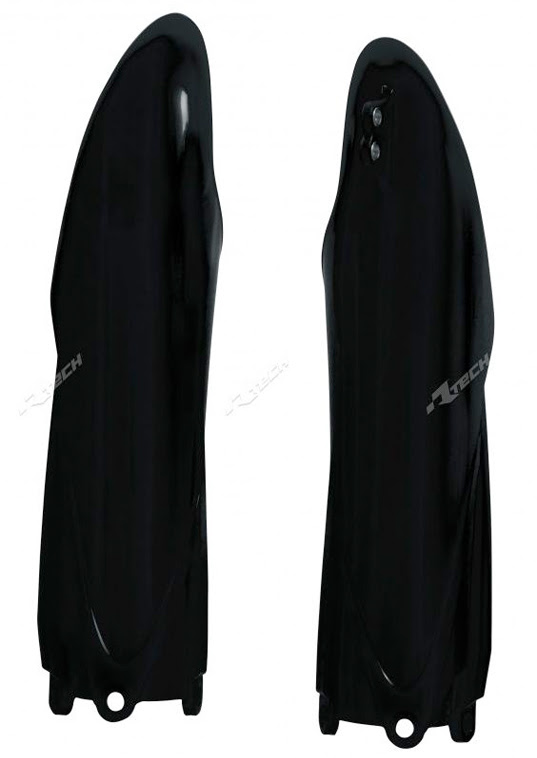 Protège-fourche moto Yamaha YZ / Fantic XE XX (2010-2023) – R'Tech Noir