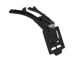 Extension garde-boue arrière moto – R’Tech RPTLED0NR017 Noir – Compatibilités multiples