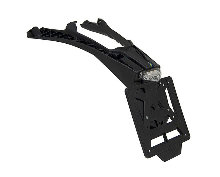 Extension garde-boue arrière moto – R’Tech RPTLED0NR017 Noir – Compatibilités multiples