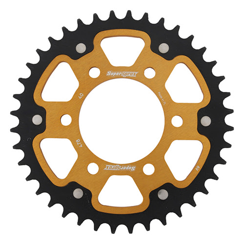 Couronne 40 dents Kawasaki ZX-10R 2006-2007 / ZX-6R 636 2003-2004 – Supersprox RST-478:40-GOLD
