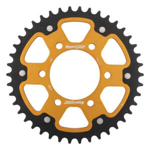 Couronne 42 dents Kawasaki GPZ400 ZX400A (1986–1989) – Supersprox SPX STEALTH RST-478:42-GOLD
