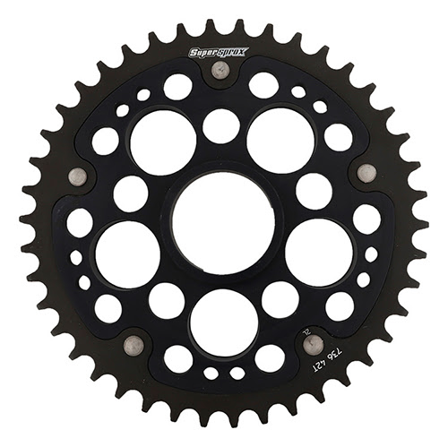 Couronne Ducati 800 Monster S2R / Dark 2005-2007 – Supersprox STEALTH 736:42 NOIR 42 dents