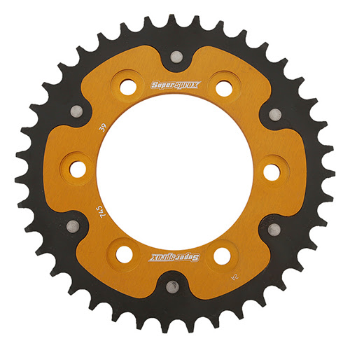 Couronne 39 dents Ducati 1000 Biposto, GT, Monster, Sport (2003–2010) – Supersprox Stealth Or