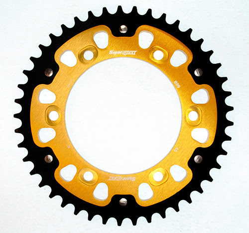 Couronne KTM Superenduro 950 R (2006–2010) – Supersprox SPX STEALTH RST-899:45-GOLD
