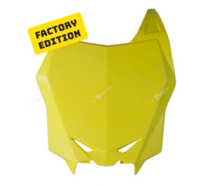 Plaque numéro avant pour Suzuki RM-Z 250 & 450 (2008–2018) – R'Tech Jaune