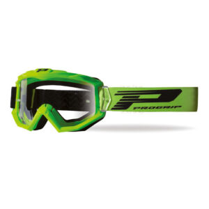 Masque moto cross ATZAKI Base 3201 Vert (2022) - Progrip
