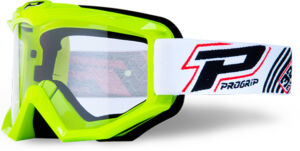 Masque moto cross ATZAKI Base 3201 Vert - Progrip