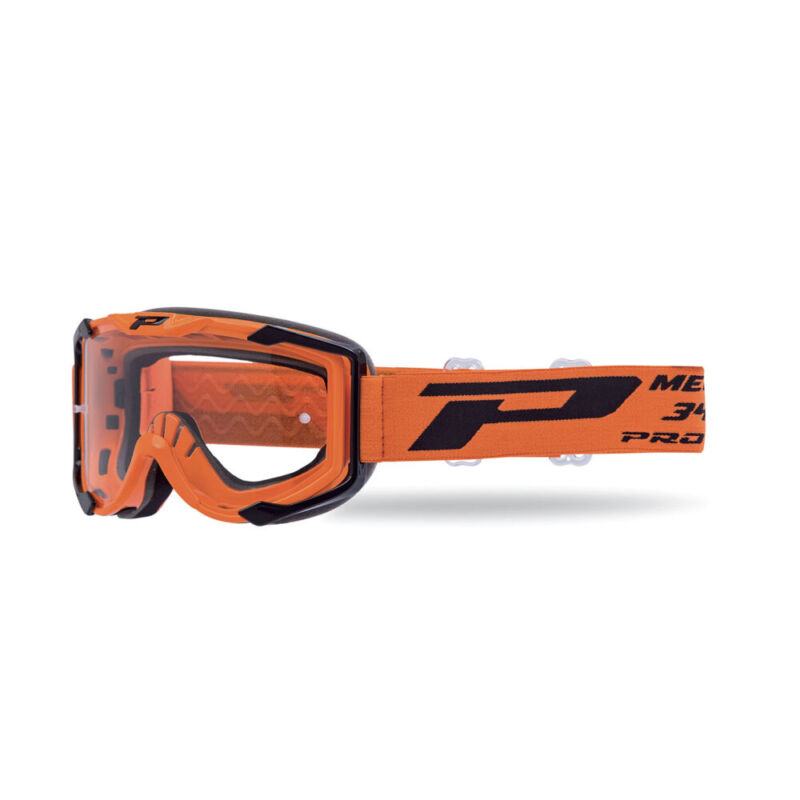 Masque moto cross MENACE Base 3400 Orange - Progrip