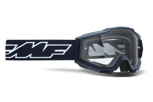 Masque moto cross POWERBOMB Enfant Rocket Black - Ecran Transparent - FMF
