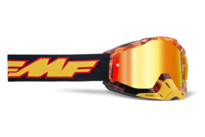 Masque moto cross POWERBOMB Spark - Ecran Miroir Red  - FMF