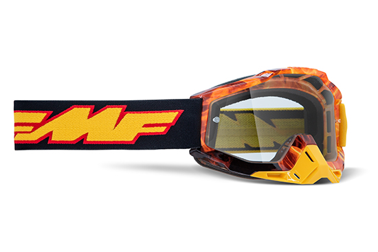 Masque moto cross POWERBOMB Spark - Ecran Transparent - FMF