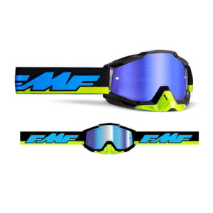Masque moto cross POWERBOMB Talladega - Ecran Miroir Blue  - FMF
