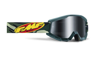 Masque moto cross POWERCORE Assault Camo - Ecran Miroir Silver  - FMF